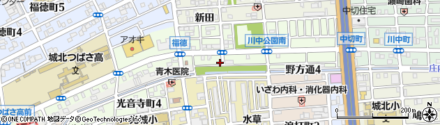 愛知県名古屋市北区光音寺町野方1918-67周辺の地図