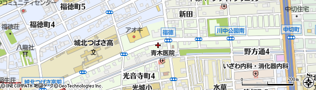 愛知県名古屋市北区光音寺町野方1918周辺の地図