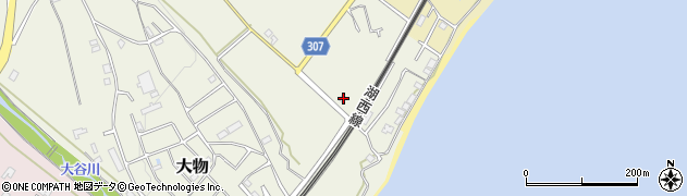 滋賀県大津市大物1128周辺の地図