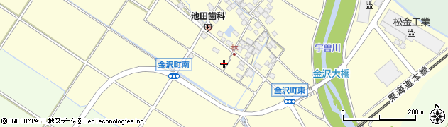 滋賀県彦根市金沢町1064周辺の地図