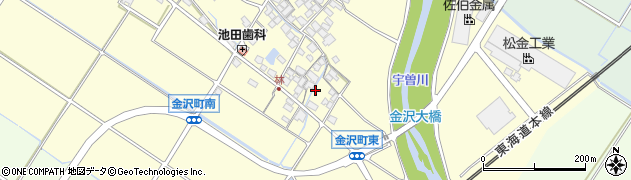 滋賀県彦根市金沢町803周辺の地図