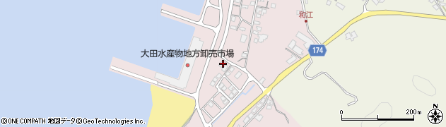 島根県大田市静間町223周辺の地図