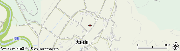 千葉県富津市大田和189周辺の地図