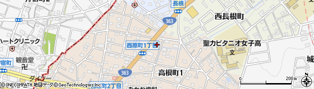 瀬戸本地簡易郵便局周辺の地図