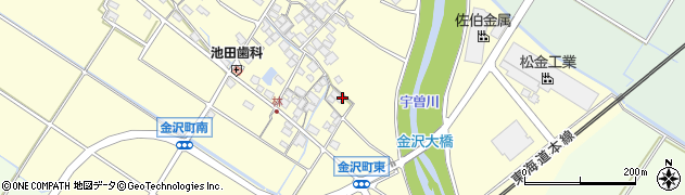 滋賀県彦根市金沢町809周辺の地図