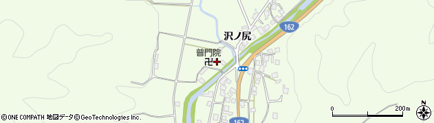 京都府京都市右京区京北上弓削町（スノコバシ）周辺の地図