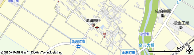 滋賀県彦根市金沢町1054周辺の地図