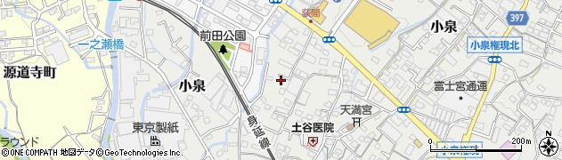 千華寺周辺の地図