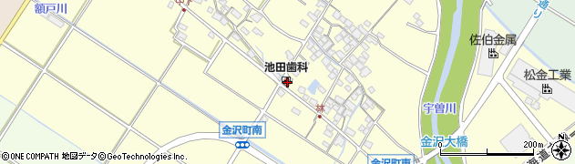 滋賀県彦根市金沢町1053周辺の地図