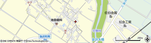 滋賀県彦根市金沢町1004周辺の地図