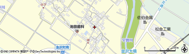 滋賀県彦根市金沢町1032周辺の地図
