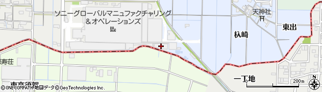 愛知県稲沢市大矢町茨島31周辺の地図