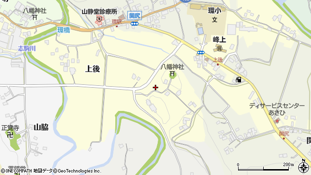 〒299-1753 千葉県富津市上後の地図
