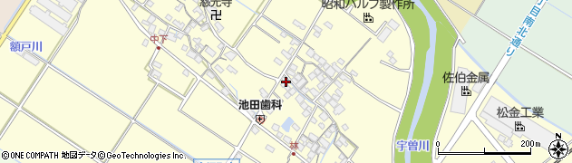 滋賀県彦根市金沢町1039周辺の地図