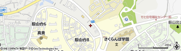 愛知県瀬戸市原山町136周辺の地図