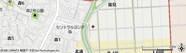 愛知県あま市森（昭和）周辺の地図