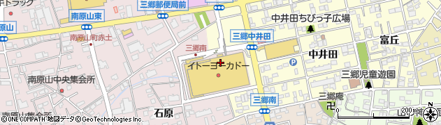 若鯱家イトーヨーカドー尾張旭店周辺の地図