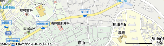 愛知県瀬戸市原山町235周辺の地図