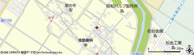 滋賀県彦根市金沢町989周辺の地図