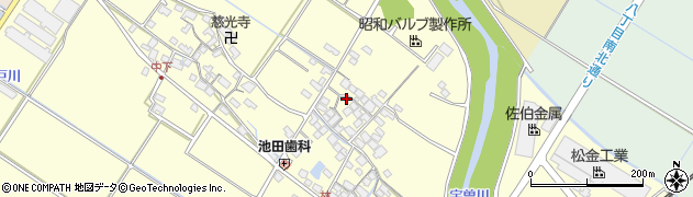 滋賀県彦根市金沢町982周辺の地図