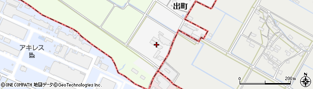 滋賀県彦根市出町321周辺の地図