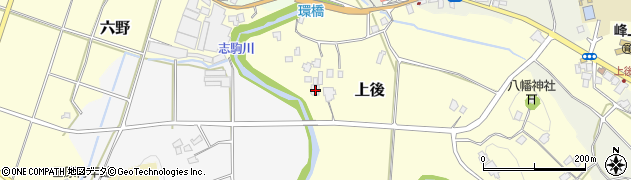 千葉県富津市上後119周辺の地図