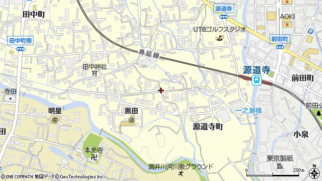 〒418-0074 静岡県富士宮市源道寺町の地図