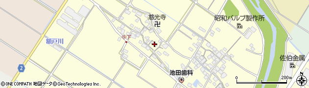 滋賀県彦根市金沢町1296周辺の地図