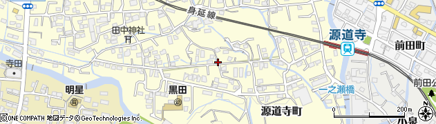 静岡県富士宮市源道寺町周辺の地図