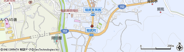 愛知県豊田市稲武町（寺下）周辺の地図