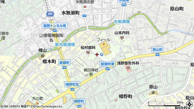 〒489-0873 愛知県瀬戸市新郷町の地図