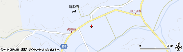 鳥取県日野郡日南町下阿毘縁569周辺の地図