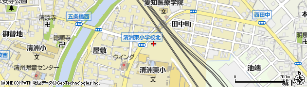 堀尾建築所周辺の地図
