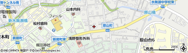 愛知県瀬戸市原山町219周辺の地図
