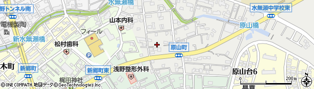 愛知県瀬戸市原山町215周辺の地図