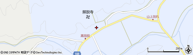鳥取県日野郡日南町下阿毘縁616周辺の地図