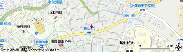 愛知県瀬戸市原山町255周辺の地図
