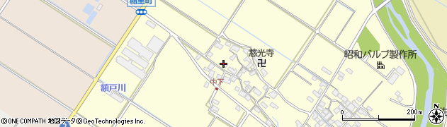 滋賀県彦根市金沢町1422周辺の地図