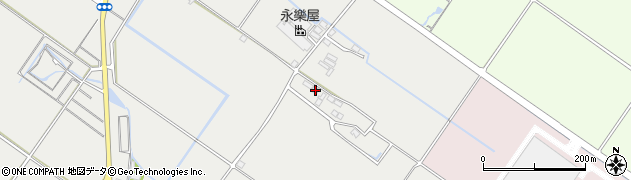 滋賀県犬上郡甲良町尼子514周辺の地図