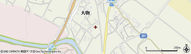 滋賀県大津市大物723周辺の地図