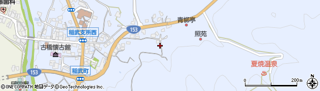 愛知県豊田市稲武町小井沢洞5周辺の地図