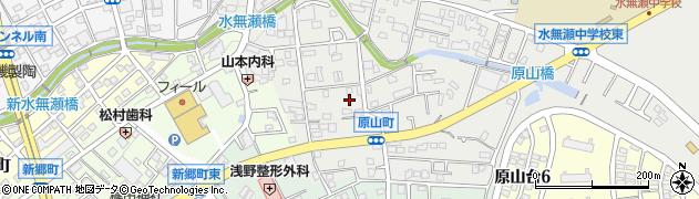 愛知県瀬戸市原山町193周辺の地図