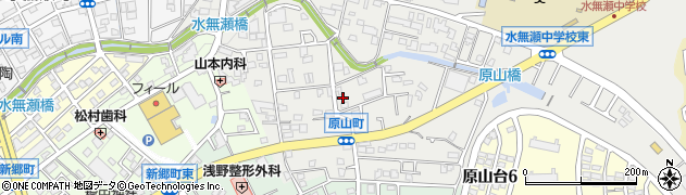 愛知県瀬戸市原山町238周辺の地図