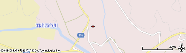 岡山県苫田郡鏡野町羽出1263周辺の地図