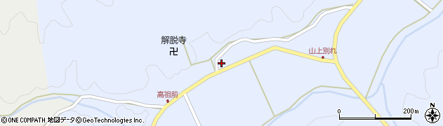 鳥取県日野郡日南町下阿毘縁668周辺の地図