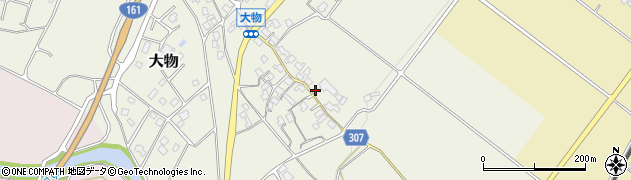 滋賀県大津市大物402周辺の地図