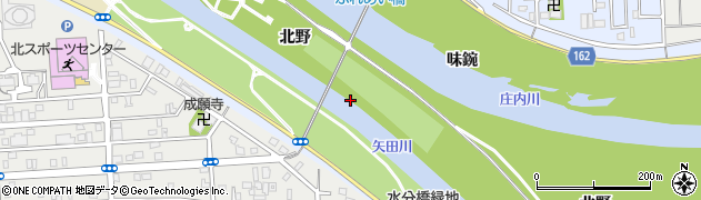 愛知県名古屋市北区成願寺町北野周辺の地図
