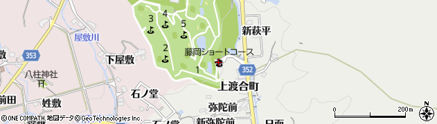 藤岡ショートコース周辺の地図