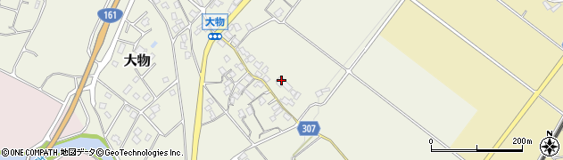 滋賀県大津市大物401周辺の地図