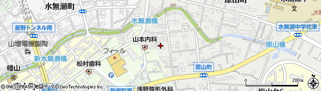 愛知県瀬戸市原山町159周辺の地図